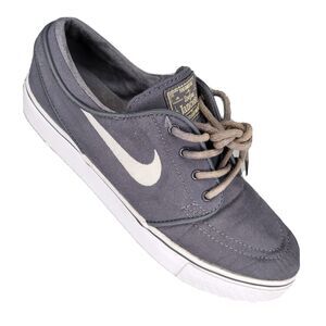 Nike Sneakers Womens 6 SB Stefan Janoski Gray Skateboard Shoes 615957-027